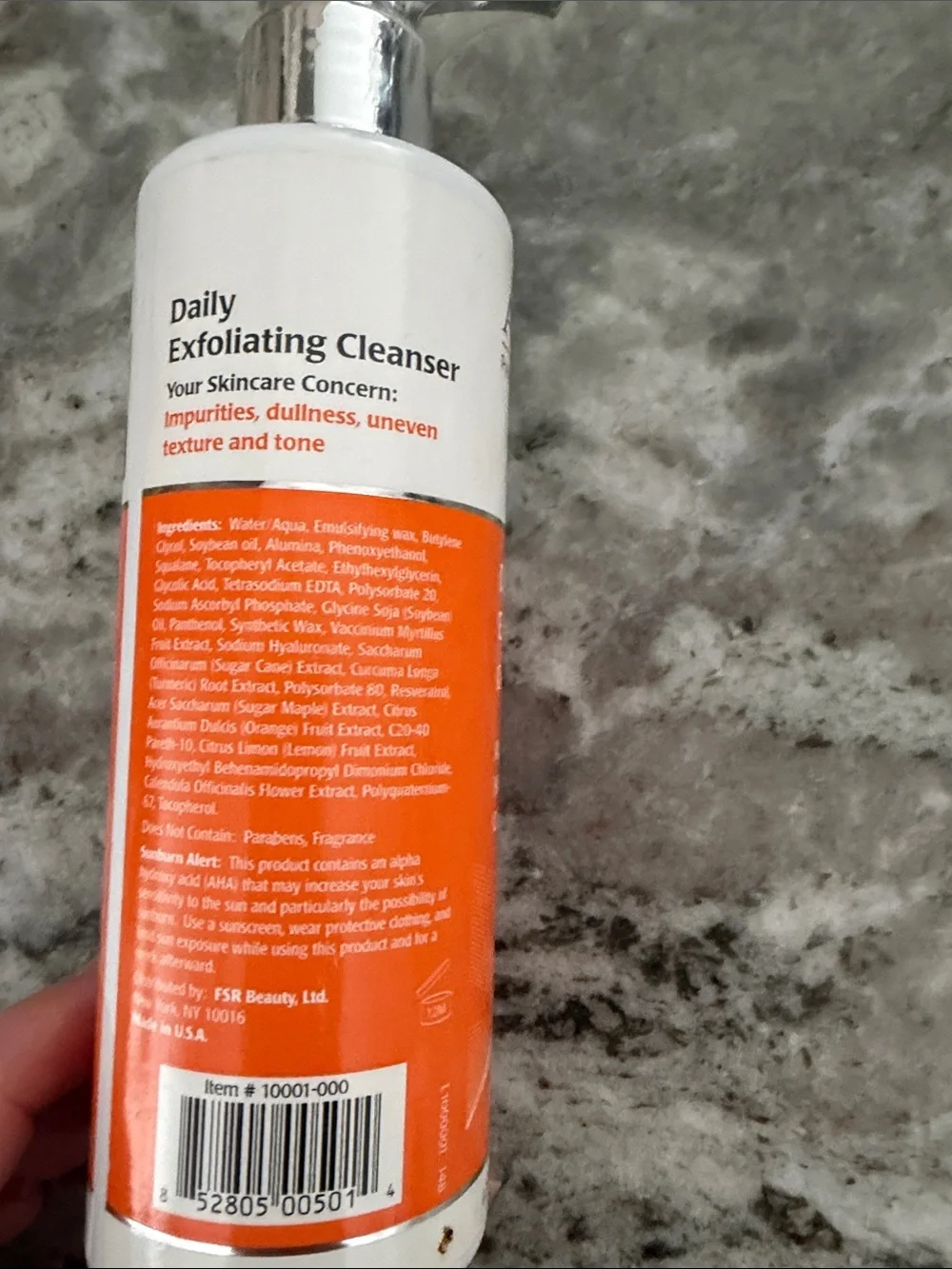 ALTCHEK MD Daily Exfoliating Cleanser – Orange